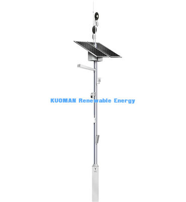 Yürüyüş yolu, hızlı yol Smart Outdoor Solar Pole Smart Pole With LCD Display