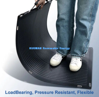 Esnek Ev Seyahat RV iki yüzlü esnek güneş paneli 200W FFC ve karbon lif