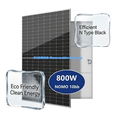 Özel 800W 48 Volt Düşük Bozulma Yüksek Verimlilik Güneş Paneli Fotovoltaik Panel