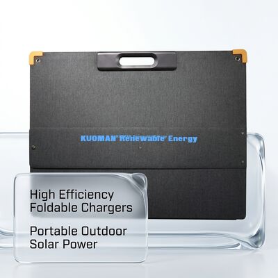 300W Askeri Sınıf IBC Hücreli Katlanabilir Güneş Paneli Ağır Hizmet Ekipmanları İçin Taşınabilir Güneş Şarj Cihazı