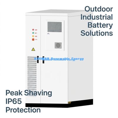 107.52kWh Kapasiteli, LiFePO4 Teknolojili ve Endüstriyel Enerji Depolama için Ölçeklenebilir Sistemli Ticari ESS Bataryası