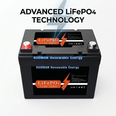 Enerji Depolama için 448Wh 12V 30Ah Lityum Pil Derin Döngü LiFePO4 Pil