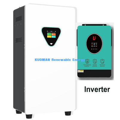 Yeniden şarj edilebilir 25.6V 300Ah Lifepo4 Bataryası Güneş Inverteri ve Jeneratörü için Hibrit Tekerlekli Güneş Enerjisi Depolama Kabineti