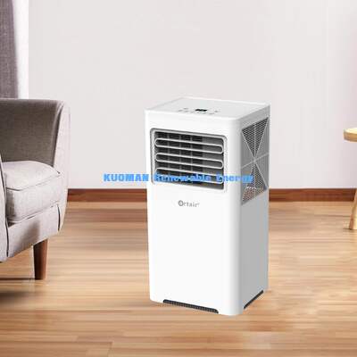 6000BTU Taşınabilir Klima 110V 60Hz Özgür Beyaz Birim Küçük Yaşayış Alanları İçin Süper Hava Filtrasyonu