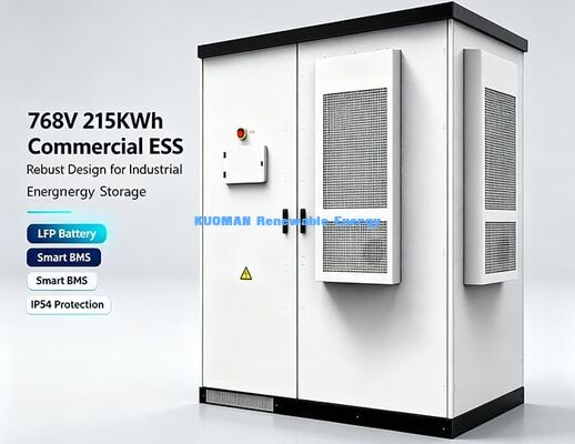 768V 215kWh Mikro Şebeke Enerji Depolama Sistemi