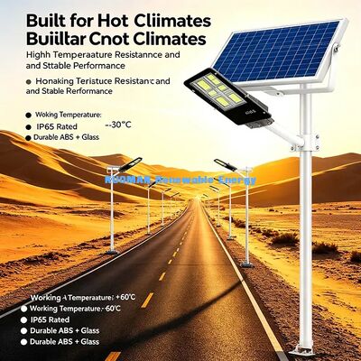 Çiftlik Parkı Yol Aydınlatması İçin Elektriksiz Güneş Enerjili Sokak Lambası