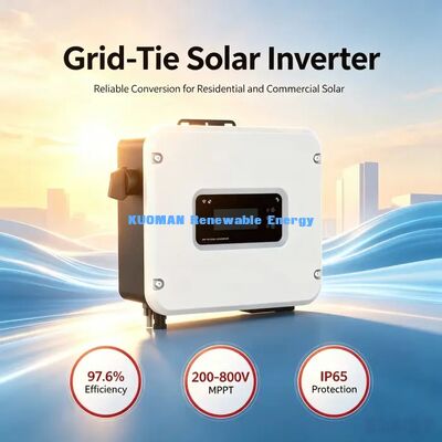 1kW-6kW On Grid Solar Inverter Ev Güneş Sistemi için Tek Fazlı PV Şebeke Bağlantısı Inverter