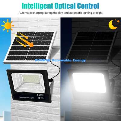 Yüksek Verimli Bölünmüş Güneş Enerjili Projektör (Avlu, Sokak, Otopark Aydınlatması İçin)