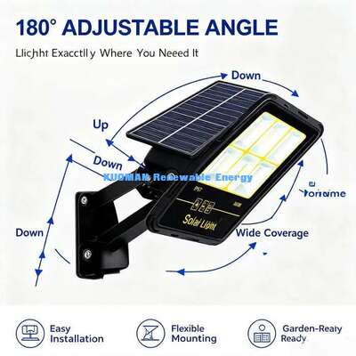 Outdoor Solar Garden Light IP65 Weatherproof Auto Sensor Yard Driveway Path LED Lighting
