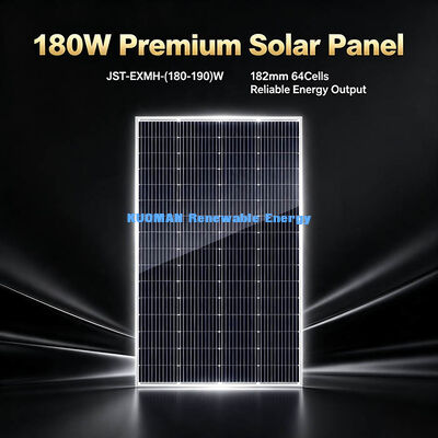 Konut Çatı ve Bahçe Güvenlik Kamera Gücü, Bizim Kalıcı 180W-190W PV Güneş Paneli