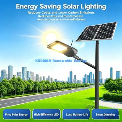 Düşük Karbonlu Akıllı LED Sokak Lambası | Akıllı Zamanlama, Enerji Tasarruflu Kentsel Yol Aydınlatması