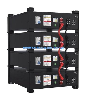 KM Yeni Enerji Ev Enerji Depolama Pil 51.2V 100Ah LiFePO4 Pil UL9540A UL1973