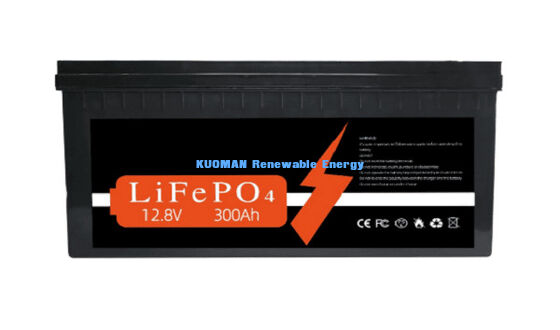 Enerji Depolama için Özelleştirilmiş 12V 300Ah Lityum Pil, 3840Wh Enerji ve 8000 Döngü Ömrü