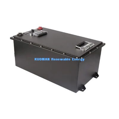 KM 72V -100Ah Özelleştirilmiş Golf Arabası LiFePO4 Bataryası, 8000 Döngü ve 7360Wh Enerjili