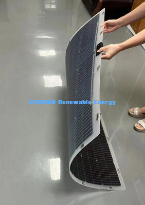360 Degree Bendable bifacial flexible solar panel 200W FFC and carbon fiber