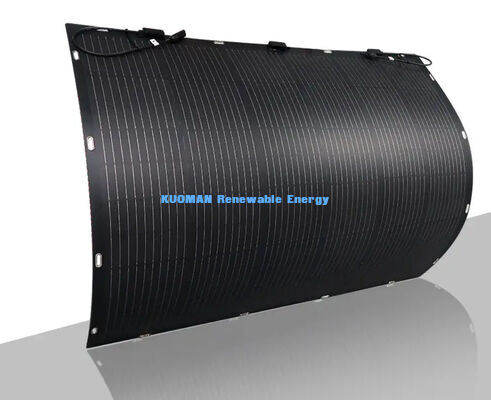 Çatı RV Marine için IP68 Su geçirmez ve 360 Derece Eğilebilir 800W Esnek Güneş Paneli