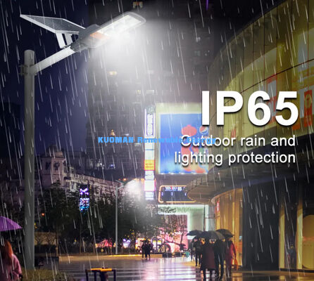Yüksek Parlaklıklı 180LM/W LED Güneş Sokak Işığı Monokristal Panel & IP65 Su geçirmez Rating
