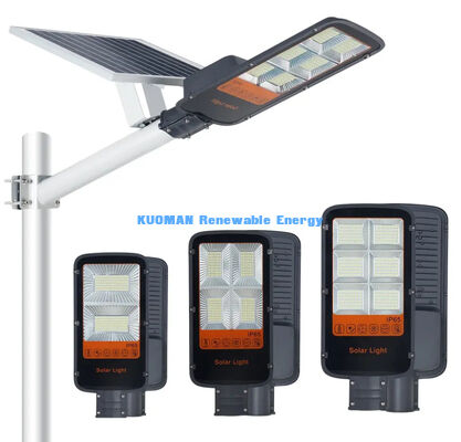 Yüksek yol, yürüyüş yolları Güneş enerjisiyle çalışan Sokak Işıkları Su geçirmez Ip67 300w 400w 500w Led Güneş Sokak Lampası