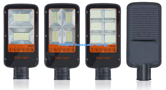 Çift Kollu Su Geçirmez Güneş Sokak Lambası 100W-500W Bahçe ve Yol İçin Özelleştirilmiş Yol Güneş LED Işığı