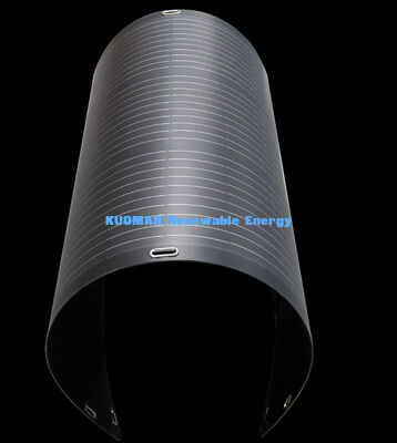 Esnek Ev Seyahat RV iki yüzlü esnek güneş paneli 200W FFC ve karbon lif