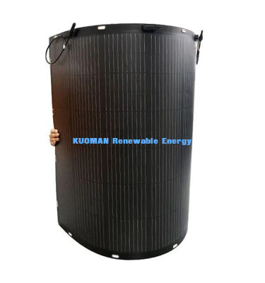 Kablolarla Çatı Tekneleri için 100W Esnek Güneş Paneli Güneş Paneli Satıcıları