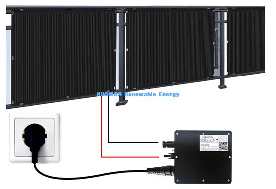200W IP68 Su Geçirmez 360° Bükülebilir Esnek Güneş Paneli Yenilenebilir Enerji İçin