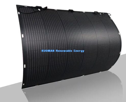 Eğilebilir Güneş Panelleri RV/Deniz/Grid dışı kullanım için Karbon Elyaf Tasarımı