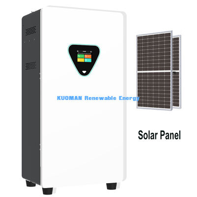 51.2V 300Ah Güneş Hibrit LiFePO4 Pil Sistemi, 6000 Döngü ile Şebekeden Bağımsız Ev Enerji Depolama