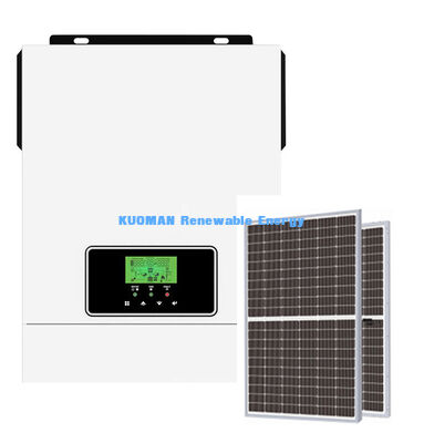 80A MPPT Solar Şarj Cihazı Uygulama Kontrollü ve Saf Sinüs Dalgası Çıkışlı 24V Şebekeden Bağımsız Güç İnvertörü Ev Tipi Güneş Sistemleri İçin