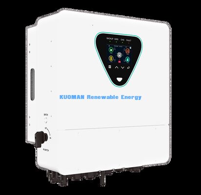 Ev ve ticari kullanım için IP65 derecesi ve paralel çalışma ile BSR 6KW hibrit güneş inverteri