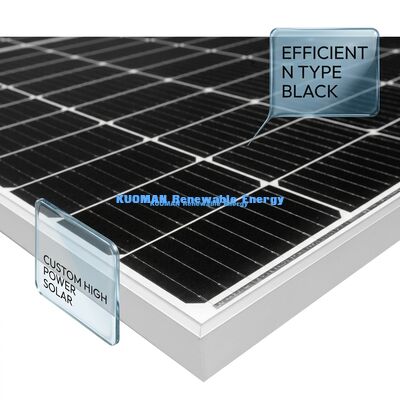 25A Yüksek Akımlı Güneş Paneli, %22 Verimlilik ve IP65 Hava Duruma Direnci ile Şebeke dışı ve Ticari Sistemler için
