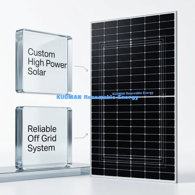 700W Monocrystalline Güneş Paneli IP65 Hava Duruma Dirençli PV Modülü 1722x1134x30mm