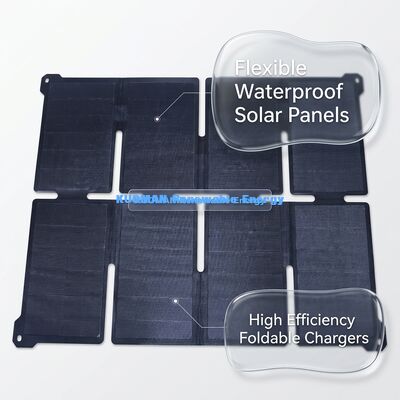 IBC Güneş Teknolojisi ile 100W Katlanabilir Güneş Şarj cihazı