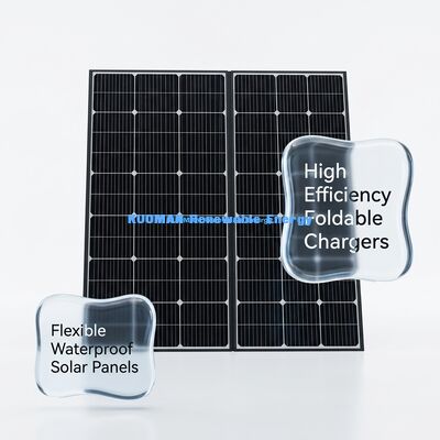 400W 40.3V IP68 Su Geçirmez Taşınabilir Katlanabilir Güneş Paneli Outdoor Maceralar İçin
