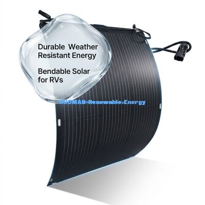 Ultra Hafif 30W ETFE Esnek Güneş Paneli Gezginlik için Taşınma tırmanış ve ızgara seyahat için taşınabilir