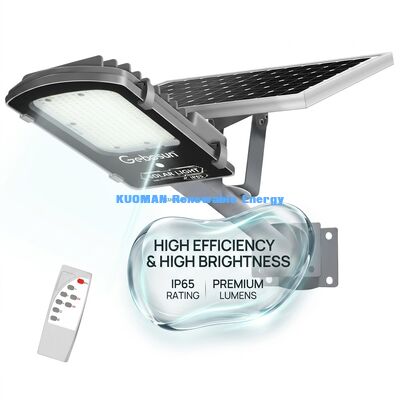 LiFePO4 Bataryalı ve Güneş Panelli IP65 Su Geçirmez 300W-500W Ayrık Güneş Sokak Lambası