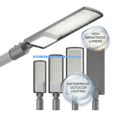 50W-200W Güneş Enerjili LED Sokak Lambası Dış Mekan IP66 Su Geçirmez, Otoparklar ve Otoyollar İçin 50000 Saat Ömürlü