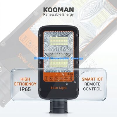 Çift Kollu Su Geçirmez Güneş Sokak Lambası 100W-500W Bahçe ve Yol İçin Özelleştirilmiş Yol Güneş LED Işığı
