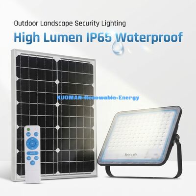 IP65 Su geçirmez 15000LM Dış Güvenlik için Hareket Sensörü ile Yüksek Lumen Güneş Fırtına Işığı
