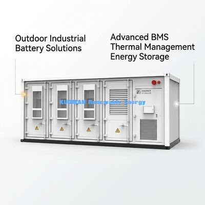 Sürdürülebilir Güneş Çiftlikleri İçin Özelleştirilebilir 215KWh Ticari Enerji Depolama ESS Pil