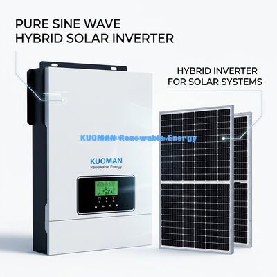 80A MPPT Solar Şarj Cihazı Uygulama Kontrollü ve Saf Sinüs Dalgası Çıkışlı 24V Şebekeden Bağımsız Güç İnvertörü Ev Tipi Güneş Sistemleri İçin