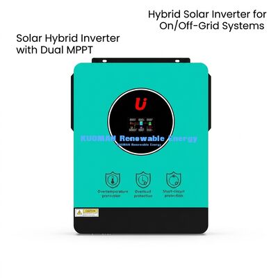 4200W/6200W Hibrit İnvertör, Güneş Enerjisi Sistemleri İçin Karartma Koruması ve Saf Sinüs Dalgası Çıkışlı