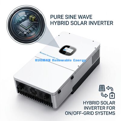 IP65 Derecelendirmeli ve Güvenilir Güç Yönetimi İçin 5 Yıl Garantili Akıllı 3 Fazlı Hibrit İnvertör