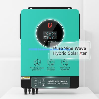 Ev ve ticari kullanım için %98 verimlilik ve üç kat koruma ile 10KW hibrit güneş inverteri