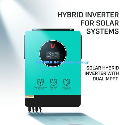 %98 verimlilik ve üç kat koruma ile 10KW hibrit güneş inverteri