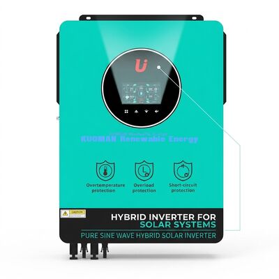 BSSI-V-GN10200 10KW Hibrit Güneş İnvertörü, Çift MPPT ve Verimli Enerji Depolama için 160A Şarj Cihazı