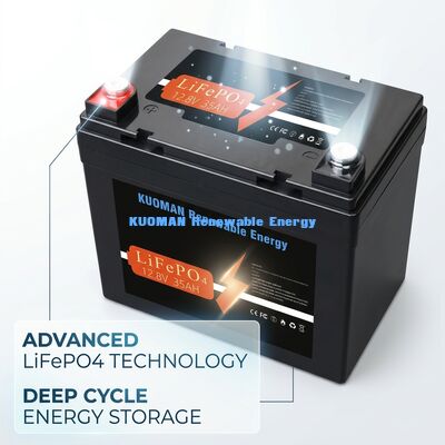 Enerji Depolama için 448Wh 12V 30Ah Lityum Pil Derin Döngü LiFePO4 Pil