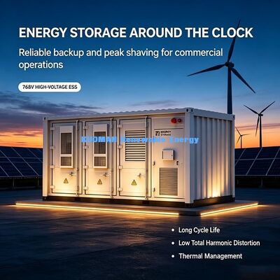 Ölçeklenebilir Yüksek Voltajlı Enerji Depolama Konteyneri. Global Ticari Enerji Depolama Projeleri.