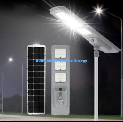 Aluminum Solar Street Light 40W All-in-One Monocrystalline Solar Panel Road Lighting Lamp