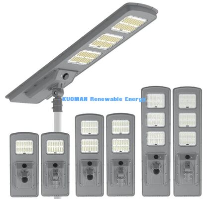 Aluminum Solar Street Light 40W All-in-One Monocrystalline Solar Panel Road Lighting Lamp